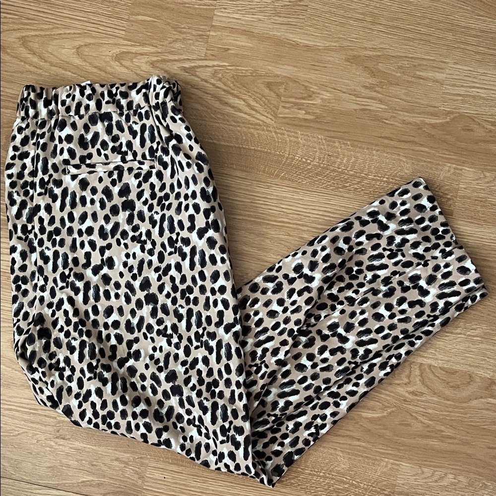 Banana Republic Animal Print Hayden Pants